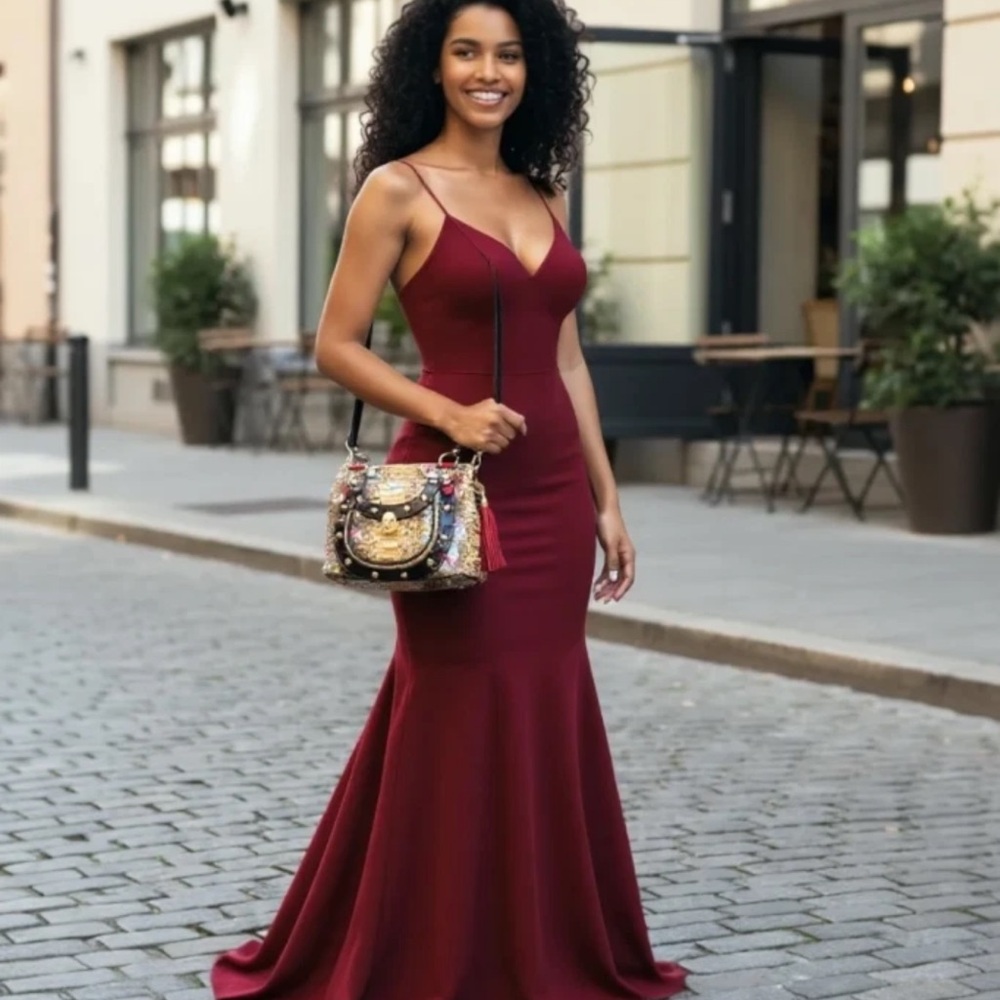 Real Python Rainbow Leather Designer Swarovski Bu… - image 2